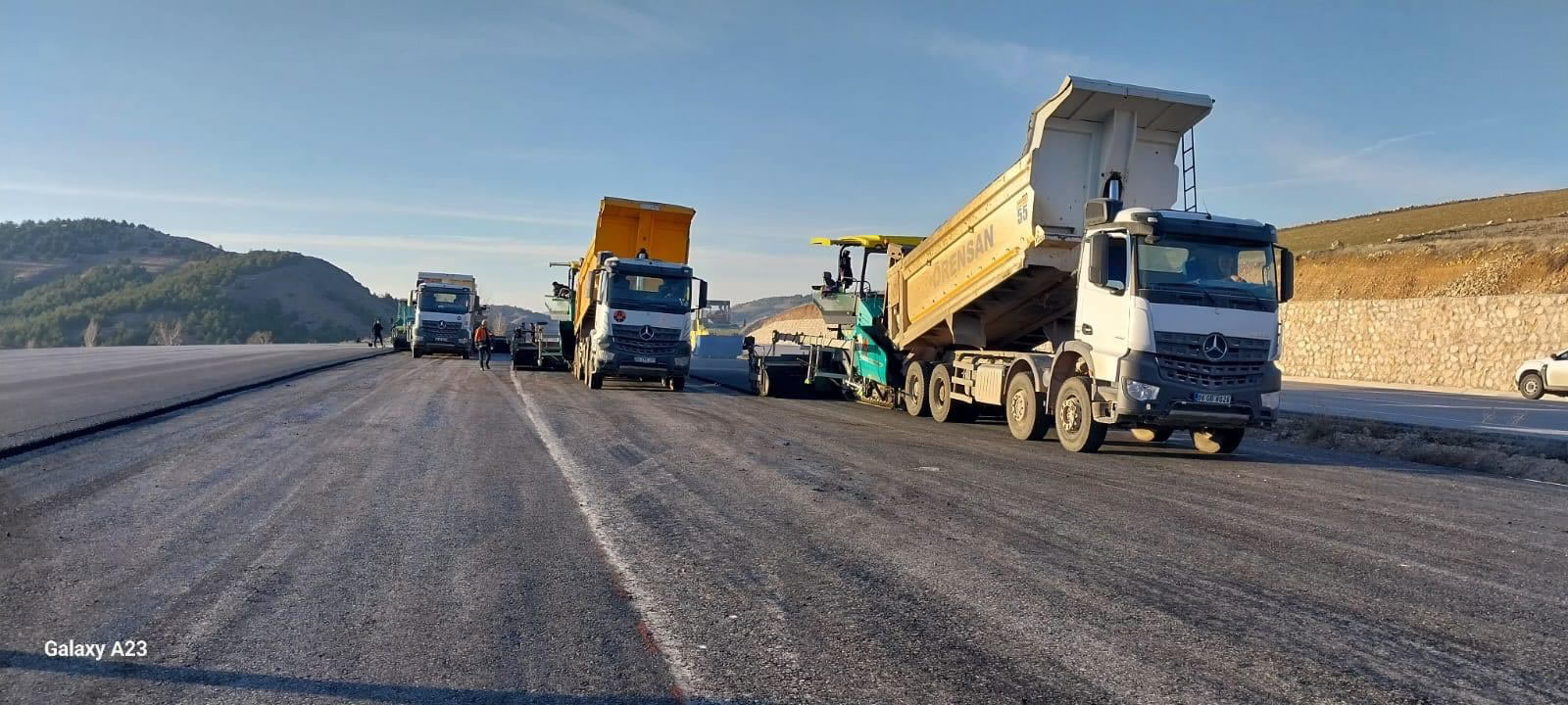 ALACA -ZİLE  YOL YAPIM İŞİ